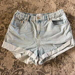Gianni bini Light Wash Denim Shorts